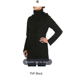 Women’s The North Face Black Laney trench